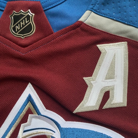 Men's Colorado Avalanche Nathan MacKinnon Burgundy Breakaway Player Jersey - Picture 7 of 11